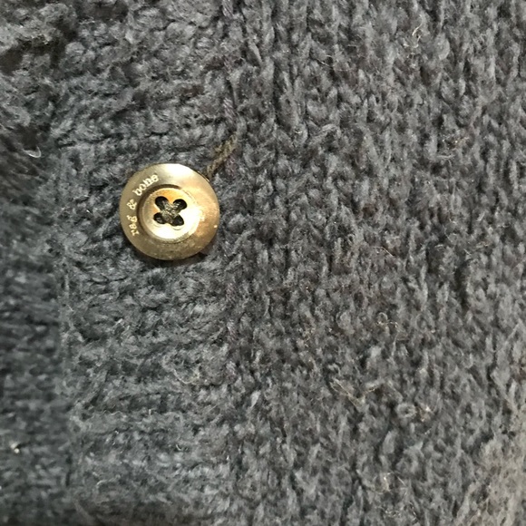 💓Rag and bone 💓dark navy sweater jacket - Picture 4 of 7